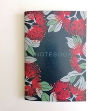 Pohutukawa Notebook A6-artists-and-brands-The Vault