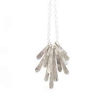 Silver Flutter Necklace-jewellery-The Vault