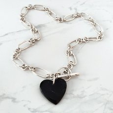 Big Green Heart Necklace-jewellery-The Vault