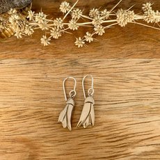 Bronze Kowhai Flower Earrings-jewellery-The Vault