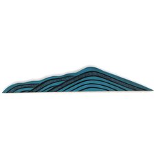 Kapiti Island Wall Art Small Turquoise-artists-and-brands-The Vault