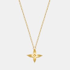 Jasmine Chain Necklace 22ct Gold Plate-jewellery-The Vault