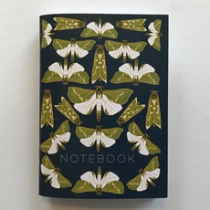 Puriri Moth Notebook A6-artists-and-brands-The Vault