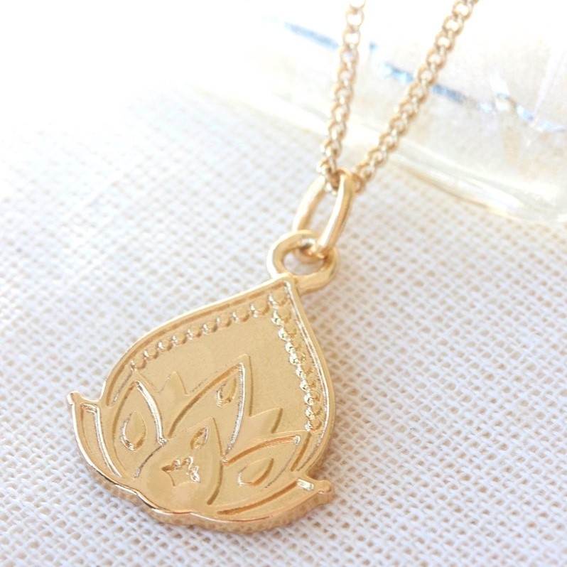 New Beginnings Necklace Gold Plate 