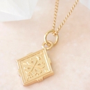 Luck Necklace Gold Plate
