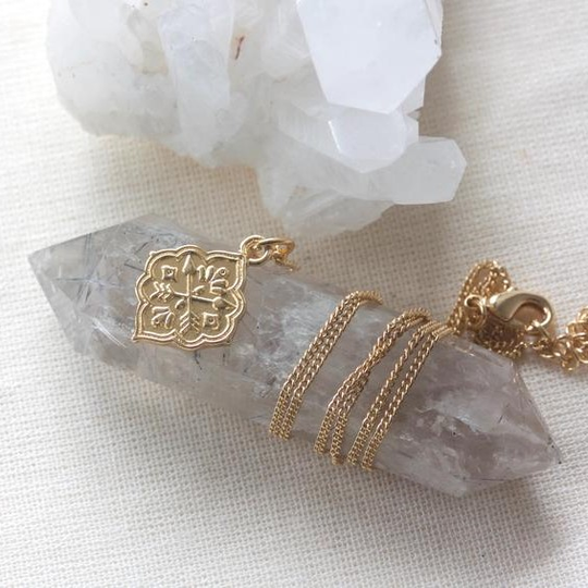 Balance Necklace Gold Plate