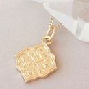 Balance Necklace Gold Plate
