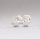 Star Studs Silver