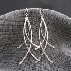 Fish Earrings Silver-jewellery-The Vault