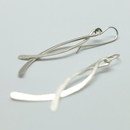 Kowhai Earrings Silver