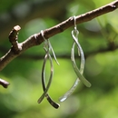 Kowhai Earrings Silver