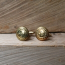 Antique Military Button Cufflinks