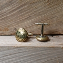 Antique Military Button Cufflinks