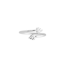 Heart Space Ring Silver