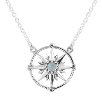 Guilding Light Compass Necklace