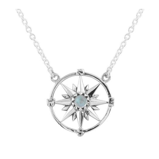 Guilding Light Compass Necklace