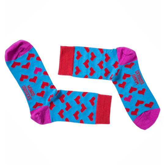 God Socks Paris Red