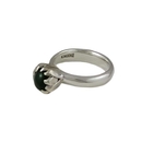 Blossom Ring Pounamu Stg Silver