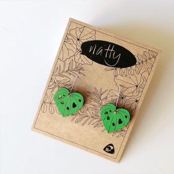 Kawakawa Earrings-jewellery-The Vault