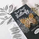 Forest Ringlet Butterfly Enamel Pin