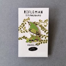 Rifleman Enamel Pin-jewellery-The Vault