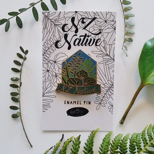 NZ Nature Enamel Pin