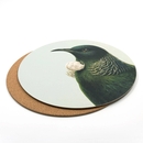 Cork Backed Placemat Single Tui Green