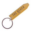 Give Me a Sign Keyring The Beach