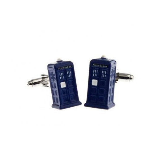Police Box Cufflinks