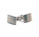 Matt Rectangle Cufflinks Cross