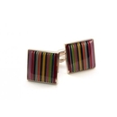 Rainbow Square Cufflinks