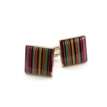 Rainbow Square Cufflinks