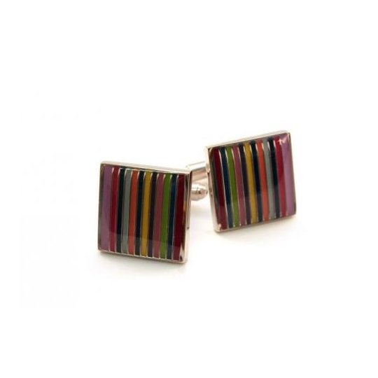 Rainbow Square Cufflinks