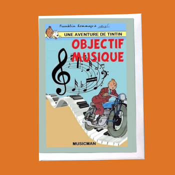 Tintin Objective Music Card