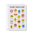 Rugby Road Code Card