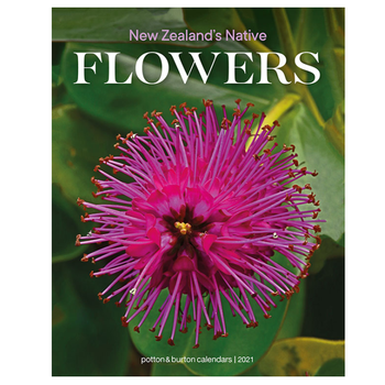 NZ Native Flowers 2021 Calendar Small