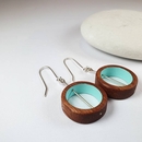 Jarrah Hoop Earrings Blue