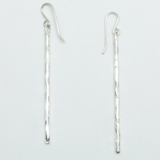 Whiti Earrings Silver-jewellery-The Vault