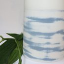 Large Vase Denim Shibori