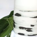 Medium Vase Black Shibori
