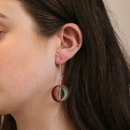 Jarrah Hoop Earrings Blue