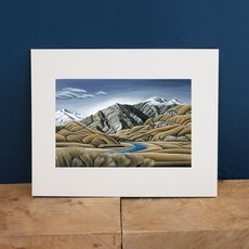 Matted Print Aspiring Land 2-artists-and-brands-The Vault