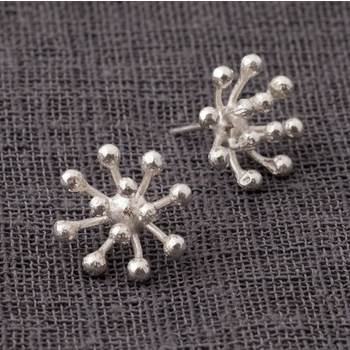 Dandelion Studs Silver