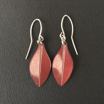 Copper Rata Earrings Small