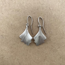 Silver Tanekaha Earrings-jewellery-The Vault