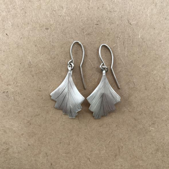 Silver Tanekaha Earrings
