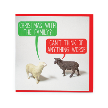 Black Sheep Christmas Card