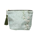 Botanical Manuka Velvet Cosmetic Bag