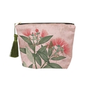Botanical Pohutukawa Velvet Cosmetic Bag