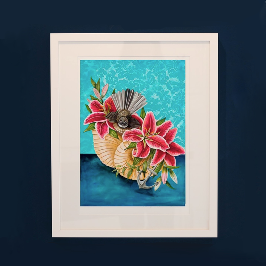 Anchor You A4 Framed Print